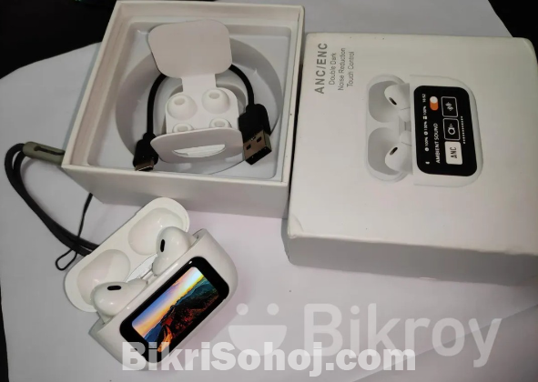 A9 pro Display Earbuds ANC/ ENC